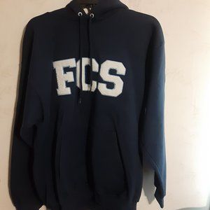 Men's Champion FCS Pullover Hooded Sweatshirt in Size L